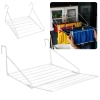 Varal de Porta Dobravel Portatil em Ao Slim Mor para Apartamento / Sem Furo