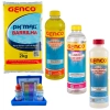 Kit Estojo Aval. Ph e Cl + Redutor de Ph (ph-) + Clarificante + Algicida + Elevador de Ph Barrilha