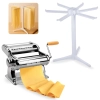 Kit Mquina de Fazer Macarro com 2 Cilindros + Varal para Secar Massas