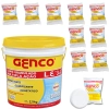 Cloro Estabilizado Granulado Balde 2,5kg 3 em 1 + 10 Pastilhas Tripla Ao 200g