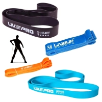 Kit 4 Super Bands com Intensidades Super Forte + Forte + Mdia + Leve