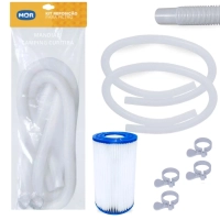 Kit Mangueira para Reposio de Filtro + Filtro para Bomba Filtrante 3600l/H 110v e 220v