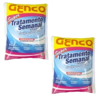Kit Super Tratamento Semanal Oxigenco Oxidao de Choque 2 Unidades