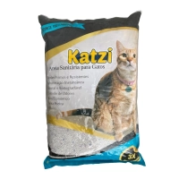 Kit 4 Areias Sanitária para Gatos 4kg Cada com Controle de Odores
