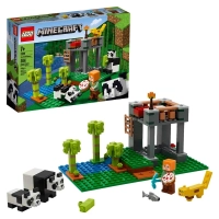 Lego Minecraft a Creche Dos Pandas 204 Peças Ref. 21158