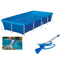 Kit Piscina de Armao 3000l + Aspirador Venturi