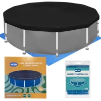 Kit Capa e Forro para Piscina Circular 5500 Litros Mor