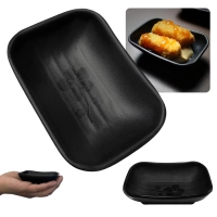 Kit 100 Molheiras para Molho Shoyu Tar 50 Ml Kanpai Comida Japonesa Sushi Oriental em Melamina / Plstico