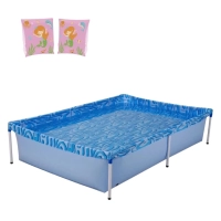 Kit Piscina de Arma��o Infantil 1000 Litros Mor + Boia de Bra�o