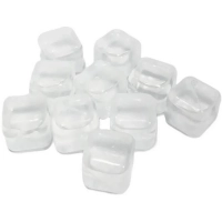 Gelo Artificial Reutilizável com 10 Cubos em Plástico