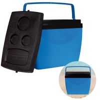 Caixa Trmica Cooler com Ala Mor 34 Litros Azul e Preto