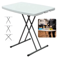 Mesa Dobr�vel Robust Altura Ajust�vel 80 Cm Ntk para Camping e Pesca