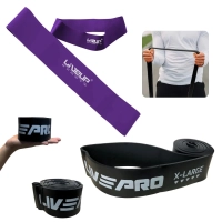Kit Faixas Elsticas Super Band Intensidade Super Forte + Mini Band Super Forte Exerccios Liveup