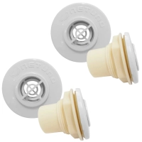 Kit 2 Dispositivos Quebra Onda para Piscina de Fibra Netuno