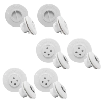 Kit 2 Dispositivos de Aspirao + 4 Dispositivos Anti Turbilho para Piscinas de Vinil