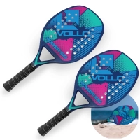 Kit 2 Raquetes de Beach Tennis Power 100 Vollo Azul / Raquetes de Praia Esporte