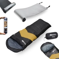 Kit Acampamento Isolante Trmico Aluminizado 1,80 Metros + Saco de Dormir Viper Pescaria