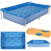Piscina Infantil Mor Retangular em Ao 1000 Litros
