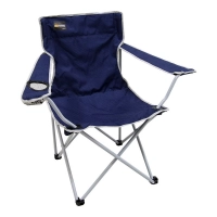 Cadeira Dobrvel Camping Pesca Alvorada em Oxford Azul