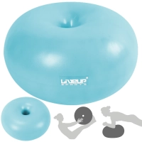 Bola Pilates Exerccios Fisioterapia Yoga Donut Azul