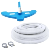 Aspirador Asa Delta Jumbo com 3 Rodas Sem Cabo + Mangueira 6 M para Piscina