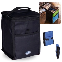 Bolsa Trmica Porttil Cooler 5 Litros Colorida Compacta com Bolso e Ala para Marmita Passeios e Dia a Dia