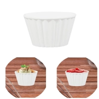 Tigela Ramequim 260 Ml Melamina Premium para Molhos e Finger Food