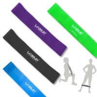 Kit com 4 Mini Bands Mdia, Forte, Extra Forte e Super Forte Liveup