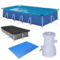 Kit Piscina 7600 L Premium + Capa + Forro + Filtro 110v 2.200 L/H