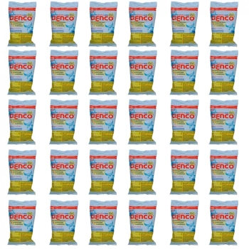 Kit 30 Pastilhas Cloro 200gr Multipla Ao 3 em 1 com Clarificante e Algisttico