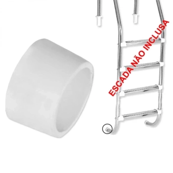 Kit 2 Borrachas de Encosto para Escada de Piscina Netuno