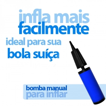 Kit Bola Suia 45cm + Bola Suia 75cm com Mini Bomba de Inflar