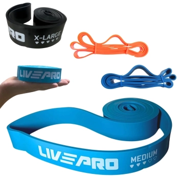Kit 4 Super Bands com Intensidades Super Forte + Forte + Mdia + Leve