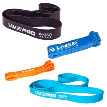 Kit 4 Super Bands com Intensidades Super Forte + Forte + Mdia + Leve