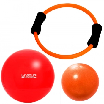 Kit Arco Flexvel + Over Ball 25 Cm + Bola Sua 45 Cm