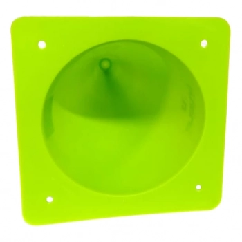 Kit 20 Cones de Agilidade para Demarcao com 38 Cm Verde Limo
