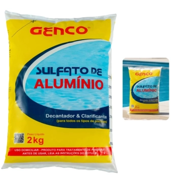 Kit Aval Ph e Cl + Clarificante + Ph Certo + Sulfato de Alum�nio+ Algicida + Barrilha + Cloro 2,5 Kg