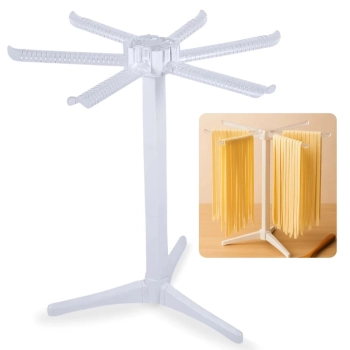Kit Mquina de Fazer Macarro com 2 Cilindros + Varal para Secar Massas