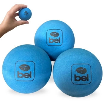 Kit com 18 Bolinhas para Frescobol de Borracha N: 3