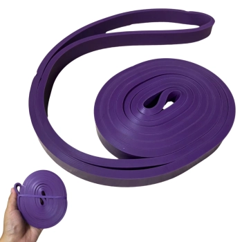 Faixa Elstica Super Band 1,3 Cm Extensor de Intensidade Super Leve Roxo Liveup Exerccios