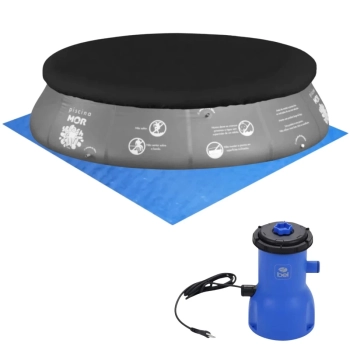 Kit Filtro 220v 3028 L/H + Capa e Forro para Piscina 2400 Lts Mor (n�o Inclusa)