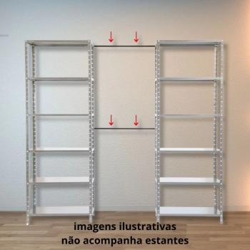 Varo em Barra Multiuso 70cm Suporte Multifuncional para Estante / Suporte de Toalhas e Pequenas Cortinas / Decorao