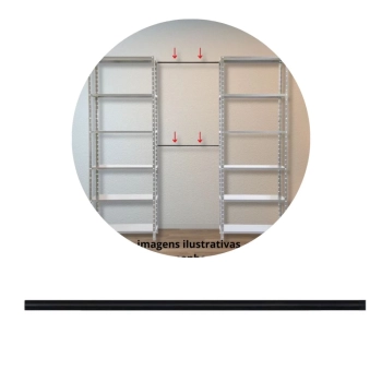 Varo em Barra Multiuso 70cm Suporte Multifuncional para Estante / Suporte de Toalhas e Pequenas Cortinas / Decorao
