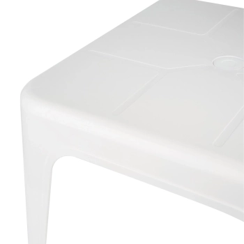 Mesa de Apoio Plstica Multiuso Pequena Branca