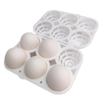 Porta Ovos em Plstico com 6 Cavidades Ovito