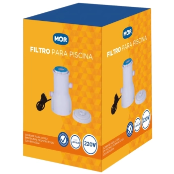 Bomba Filtrante Filtro para Piscina 220v Vazo 2.200 Litros Por Hora