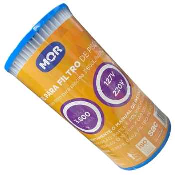Refil para Bomba Filtrante 3600 Litros Por Hora 127v e 220v da Marca Mor