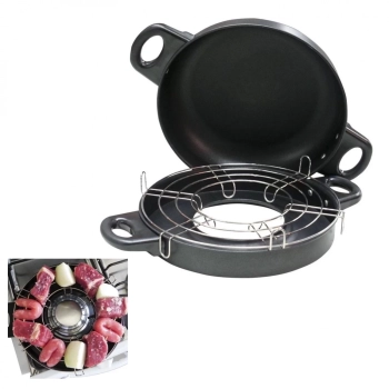 Fogareiro Horizontal com Maleta Frontier + Home Grill Porttil com Grelha