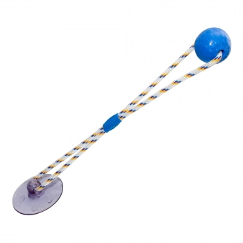 Brinquedo para Cachorro Pet Push Ball Bola 55mm Azul