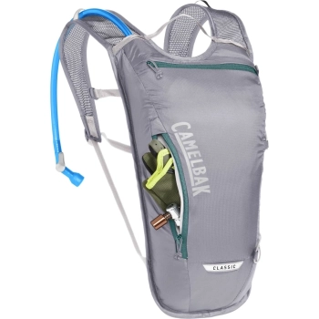 Mochila de Hidrata��o Classic Light 2 Litros Camelbak para Corrida Ciclistas Cinza